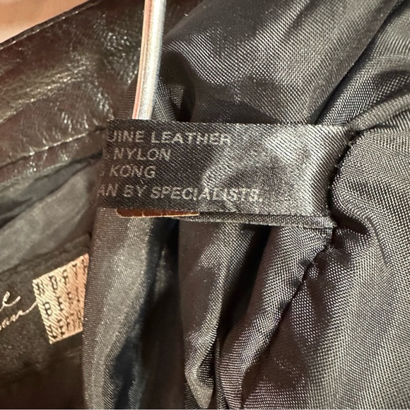 Vintage North Beach Leather - Michael Hoban Black Lambskin Pants- Men’s Size 34 - Picture 8 of 15